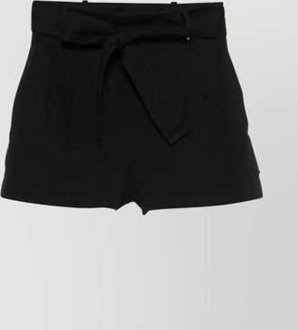 Moncler pleated tailored shorts