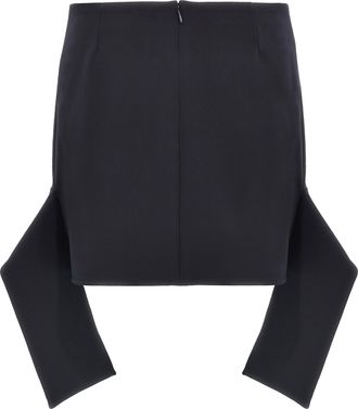 Courrèges reversed Belt Mini Skirt