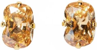Sorrelli Womens Oval Stud Earrings In Champagne