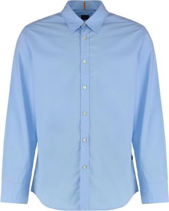 HUGO BOSS Hombre, Camisas, Azul, Talla: 2XL