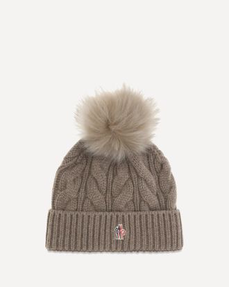 Moncler Pom-Pom wool and cashmere Beanie Female UNI