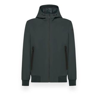 Roberto Ricci Design Winter Thermo Hood Jas - Heren - Zomerjassen - Groen - 3XL - Nylon - Jassen