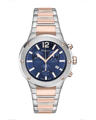 Ferragamo Mens F-80 Chrono Watch