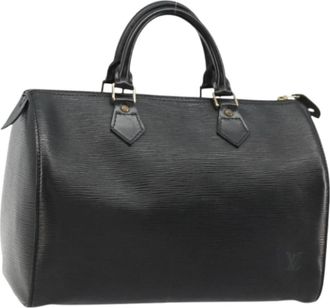 Louis Vuitton Pre-owned Speedy 30 Handtas - Dames - Vintage Handtas - Zwart - ONE Size - Leer - Vintage