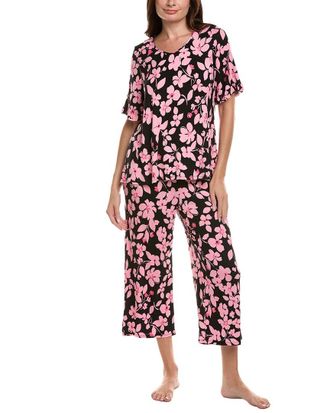 Ellen Tracy 2Pc Wide Leg Pajama Set