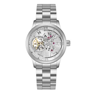Heritor August Automatic Silver Dial Mens Watch HERHS4802