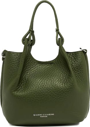 Gianni Chiarini Borsa tote Dua in pelle - Verde