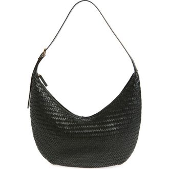 Madewell Essential Curve Shoulder Bag in True Black at Nordstrom Rack