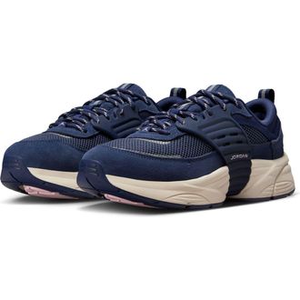 Nike Jordan Trunner O/S Sneaker in Midnight Navy/Pink Foam at Nordstrom, Size 10.5