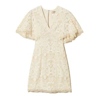 Twinset Party Dresses, female, White, Size: L Party Dress