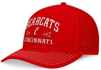 Top of the World Mens Top of the World Red Cincinnati Bearcats Carson Trucker Adjustable Hat at Nordstrom