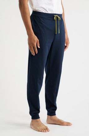 BOSS Mix Match Pajama Joggers in Dark Blue at Nordstrom, Size X-Large