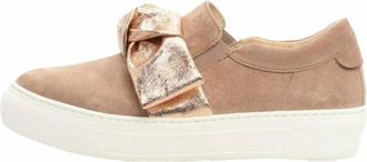 Gabor Instapper Sneakers - Dames - Schoenen - Beige - Maat: 38 1/2 EU Su&egrave;de
