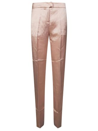 Andamane Viscose Blend Sleek Side Pockets Pants