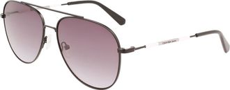 Calvin Klein Jeans CKJ22201S 002 Mens Sunglasses Black Size 59