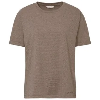 Vaude Mineo Striped T-Shirt T-Shirt f&uuml;r Damen | braun