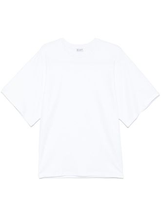 AG - Adriano Goldschmied cotton T-shirt - women - Cotton - S - White