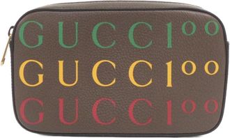 Gucci Brown Leather Fanny Pack (Pre-Owned)