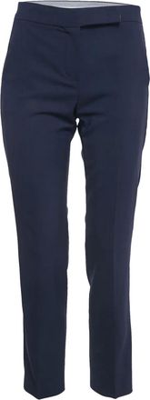 Max Mara Wollen broek - Blauw
