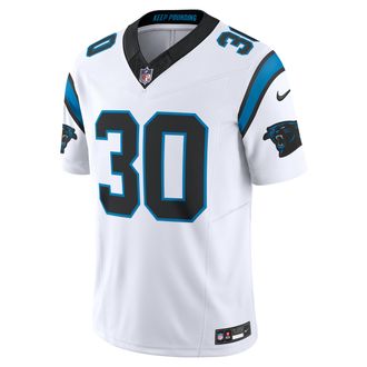 Nike Chuba Hubbard Carolina Panthers Nike Mens Dri-FIT NFL Limited Jersey in White | 31NM02PI9DF-FRD