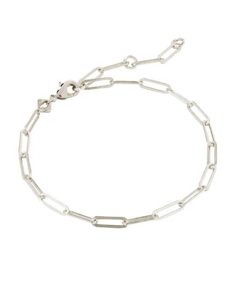 Kendra Scott Womens Courtney Paperclip Bracelet In Silver Neutral Mix