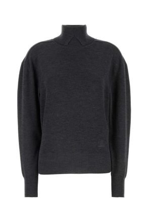 Burberry Grey Turtle Neck Sweater
