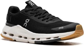 On Running Mens Cloudnova Form 2 Shoes In Black Ivory