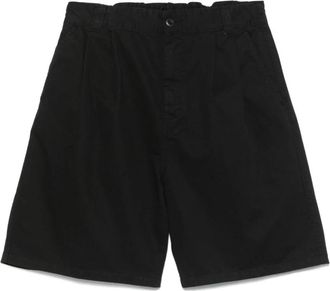 Carhartt Work in Progress Marv Short - Heren - Korte Broeken - Zwart - S - Katoen - Korte Broeken