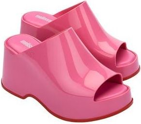 Melissa Patty Platform Slide Sandal in Pink/red at Nordstrom Rack, Size 10