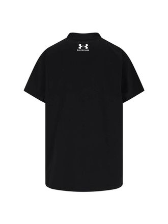 Balenciaga Mens T-Shirts And Polos Black Cotton