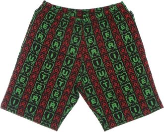 Iuter Jacquard Trainingsbroek - Heren - Korte Broeken - Veelkleurig - XL - Katoen - Korte Broeken