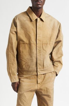 Fear of God Cotton Canvas Utility Jacket in Washed Canyon Washed Canyon at Nordstrom, Size X-Large