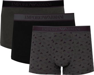 Emporio Armani Boxershorts 3 Pack Mannen zwart