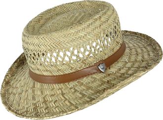 Ascentix Rush Straw Gambler Hat with Wide Brim in Natural at Nordstrom, Size X-Large