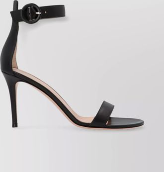 Gianvito Rossi nappa leather portofino sandals