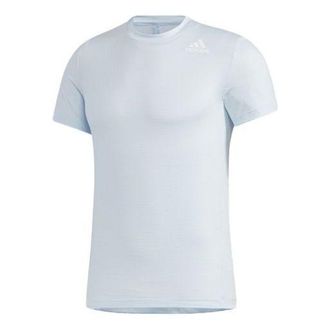 adidas Training Sports Short Sleeve Tee Light Sky Blue GM5067