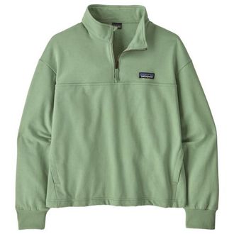 Patagonia Ahnya P/O Fleecepullover f&uuml;r Damen | gr&uuml;n
