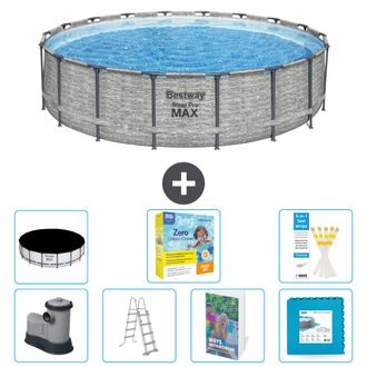 Bestway Piscina Bestway Steel Pro Max Redonda - 549x122 Cm - 8-piezas S566