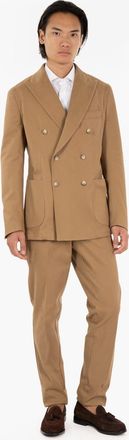 JERRY KEY Abito doppiopetto beige