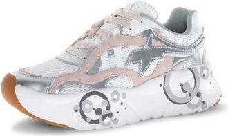 W6YZ Ida Sneaker in Silver White at Nordstrom, Size 10Us