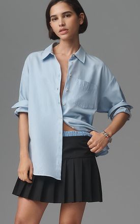 English Factory Pleated Mini Skort