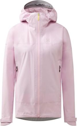 Hagl&ouml;fs L.I.M Airak 2,5L Jacket Regenjacke f&uuml;r Damen | lila/rosa