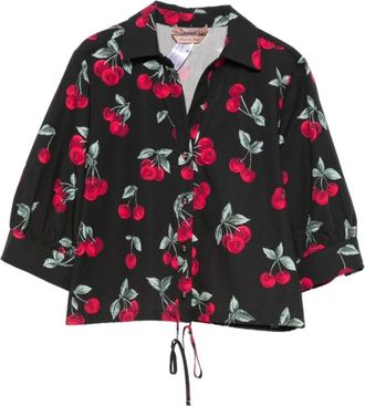 Twinset Twin-set Shirt - Dames - Overhemden - Veelkleurig - L - Tweed - Overhemden