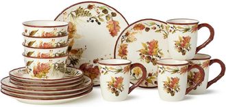 Certified International Autumn Meadows 16Pc Dinnerware Set