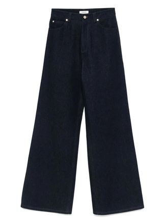 Sandro wide-leg jeans - women - Fabric - 42 - Blue