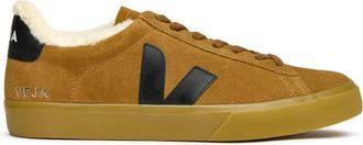Veja Mens Campo Winter Suede Trainers - Tan - Size UK 10