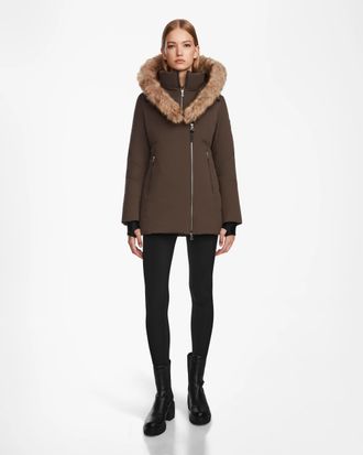 Rudsak AURORE WOMENS FITTED SHORT DOWN PARKA