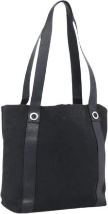 Bulgari Pre-owned Vintage Tote Bag - Dames - Vintage Shopper - Zwart - ONE Size - Vintage