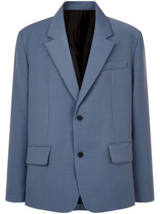 TOMBOY single-breasted blazer - Blue