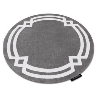 RugsX RugsX Hampton Rug in Grey | Size: 160 cm diameter